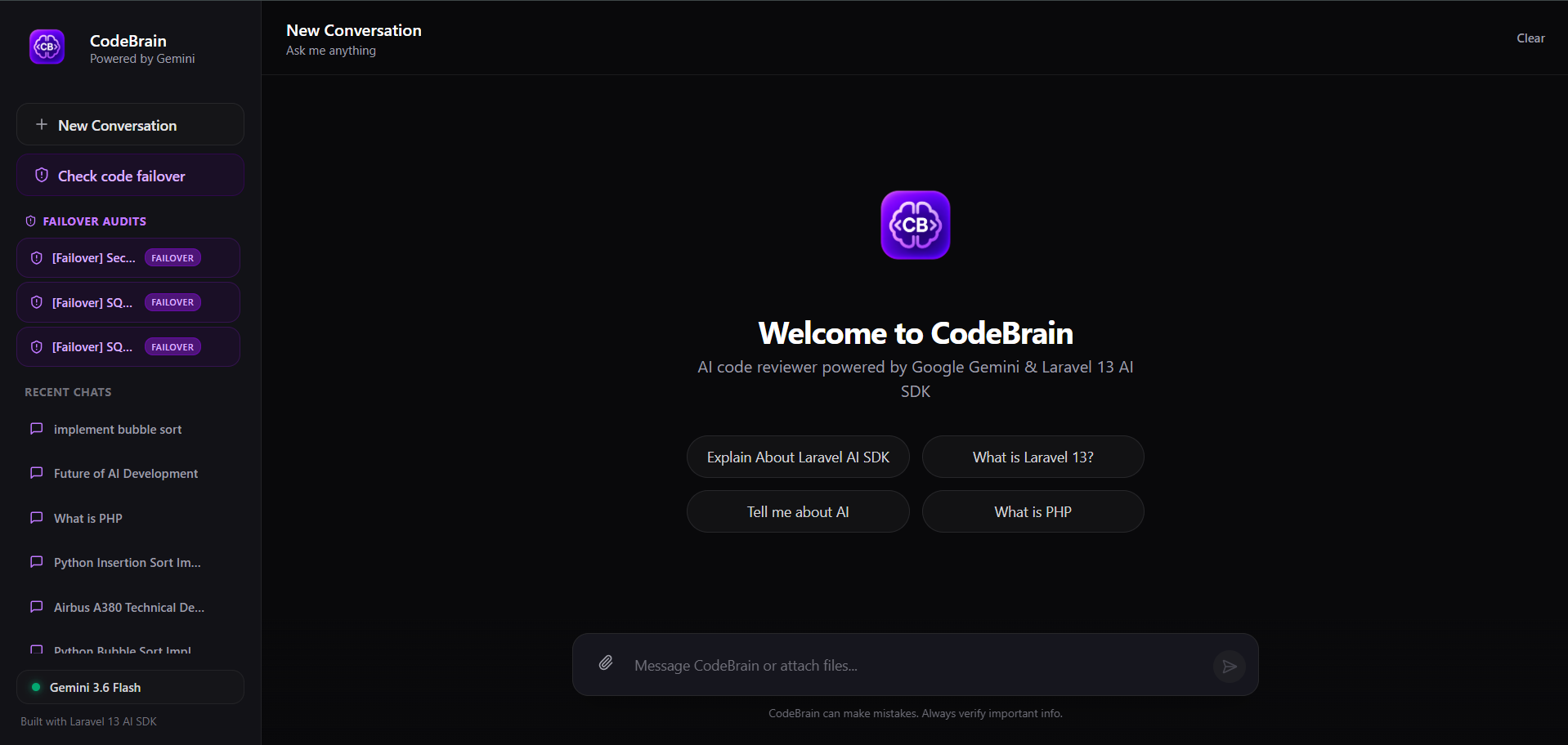 CodeBrain AI Code Reviewer cover